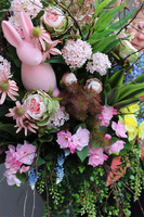 Spring Elenia, zielona kompozycja z trawami do donicy Klienta