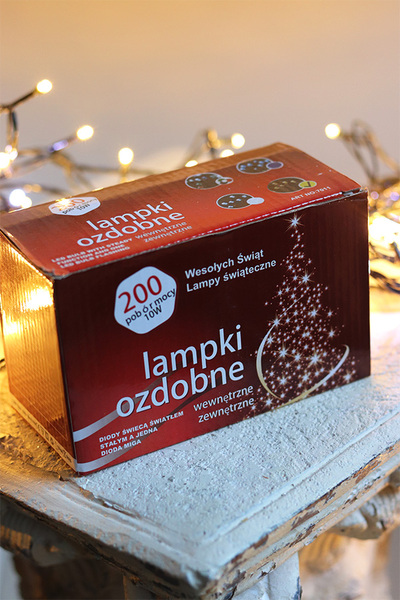 Mood, lampki choinkowe z rozbłyskiem