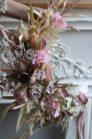 Subtelle Legina, wianek boho na obręczy