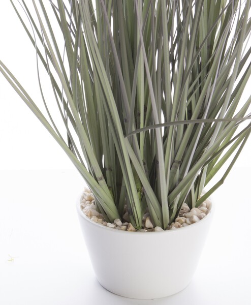 Nicco D, sztuczna trawa w ceramicznej doniczce, wys.26cm