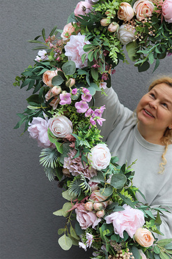 Eligia Modelita, girlanda kwiatowa, dł.210cm