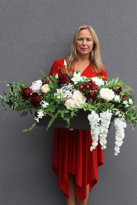 Georgina Bordo, komplet dekoracji nagrobnych