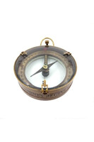 Busola D, mosiężny map reader, wym.11.5x7.5x2.3cm