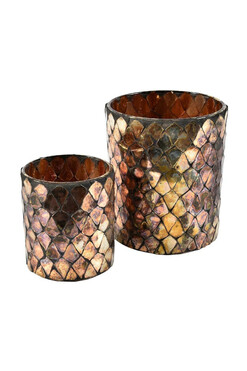 Spring, lampion szklany 10A (większy), wym.13x10cm