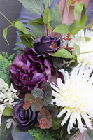 Selenida Lucilea, elegancki bukiet nagrobny, wys.53cm