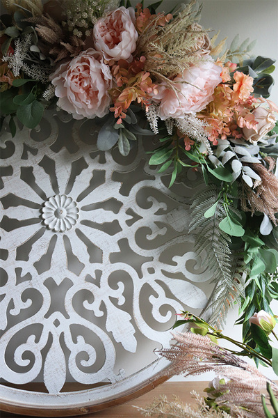 Sand Flowers, dekor ścienny z kwiatami