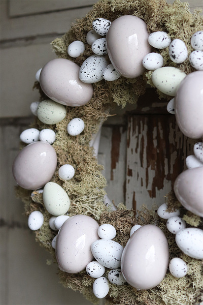 Eggs Naturallo, wianek wielkanocny z jajkami, śr.33cm