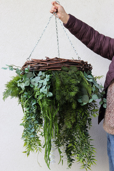 Greenland, piękny sufitowy wianek	