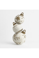 Winter Ball, figurka bombki ceramiczne