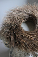 Kłosy Zbóż, dekoracyjny wianek z suszu