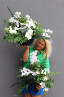 White Orchidera Classica, kompozycja nagrobna w misie