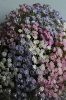 Serce Pastelove, dekoracja nagrobna kaszka na plastrze drewna