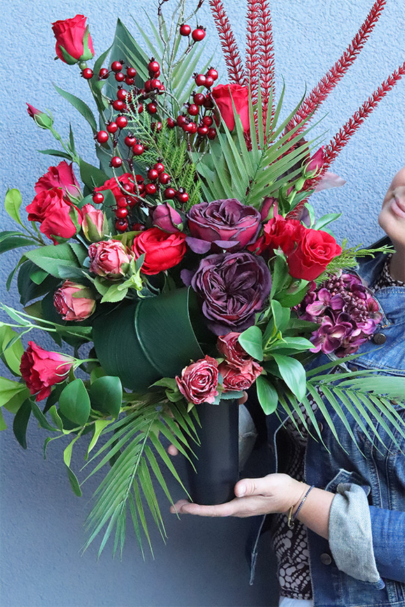 Różany Raj, nagrobny bukiet