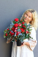 Berry Rose, komplet dekoracji nagrobnych