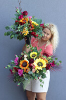 Koloria, kompozycja nagrobna w naczyniu