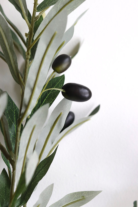 Oliwka Green, gałązka sztuczna roślina, 1szt. dł.100cm