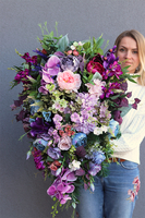 Mystery Geffea, fioletowa wiązanka nagrobna