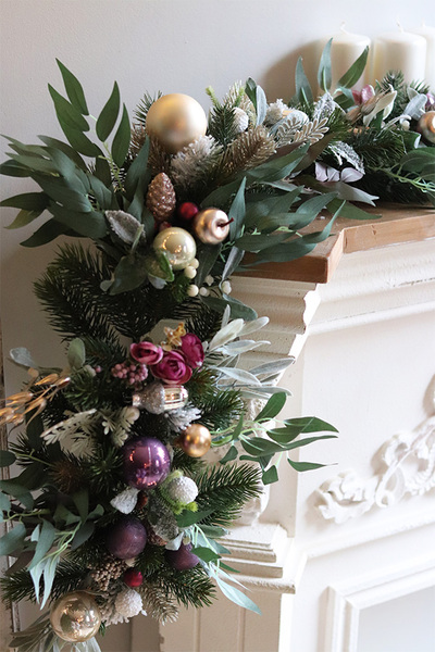 Fioletina 2, świąteczna girlanda