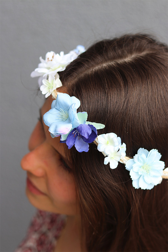 Blue Delicate, wianek na głowę, rozmiar uniwersalny