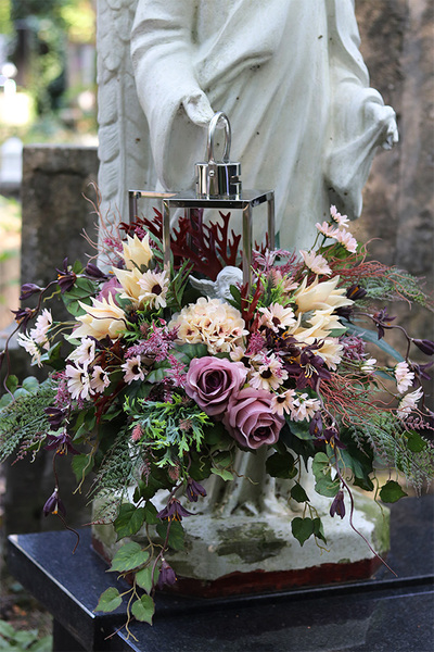 Angelo Garden Benicio, dekoracja nagrobna w lampionie