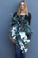  Elanea Nero Orchid 3, elegancki wieniec nagrobny