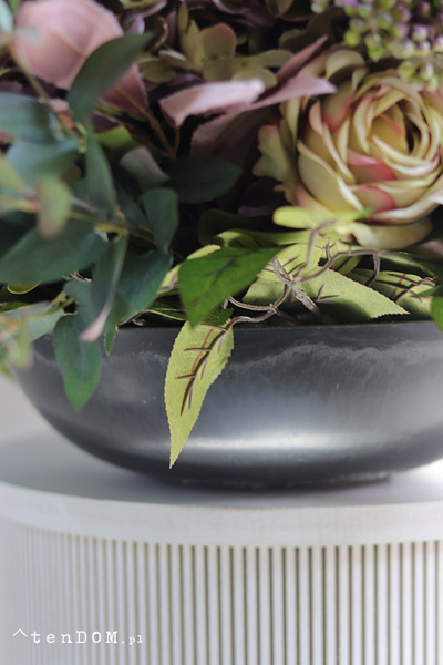 Mortario Hydrangea, komplet dekoracji nagrobnych