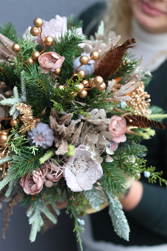 Glamour Luxano, zimowy flowerbox