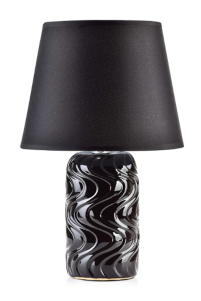 lampa stołowa z ceramiczną podstawą, Letti G, wys.32.5cm