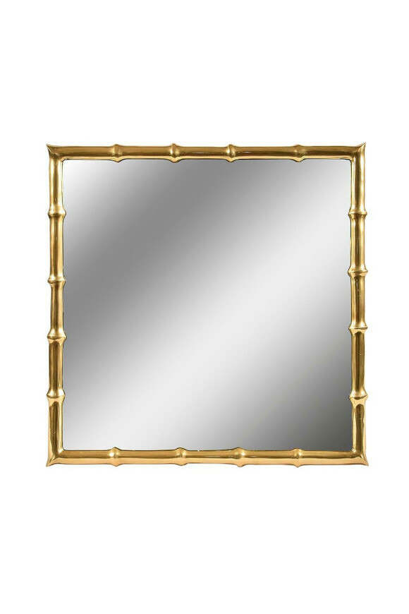 Gold Line 3, lustro w złotej oprawie