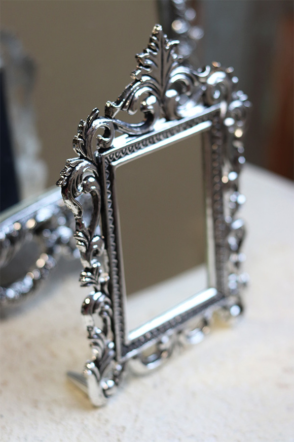 Preccola S, eleganckie lustro stojące, wym.16x12cm 