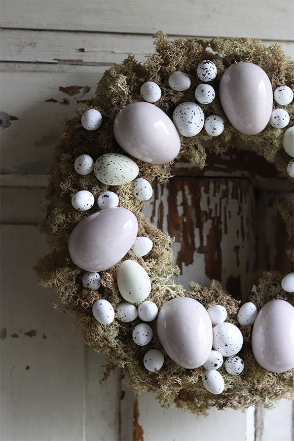 Eggs Naturallo, wianek wielkanocny z jajkami, śr.33cm