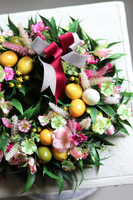 Retto 2, wielkanocny wianek z jajkami