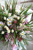 kompozycja traw i polnych kwiatów, Letnia Łąka Mini, wys.28cm 