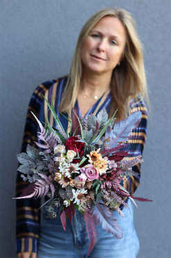 Benjamin Bordo, bukiet do wazonu, dł.31cm 