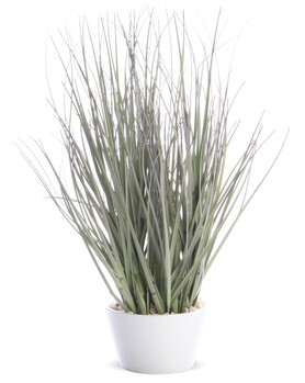 Nicco D, sztuczna trawa w ceramicznej doniczce, wys.26cm