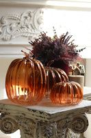Glass Pumpkin, dekoracyjna dynia szklana	