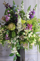 Imperial Elegance, ogromny bukiet w wysokim wazonie