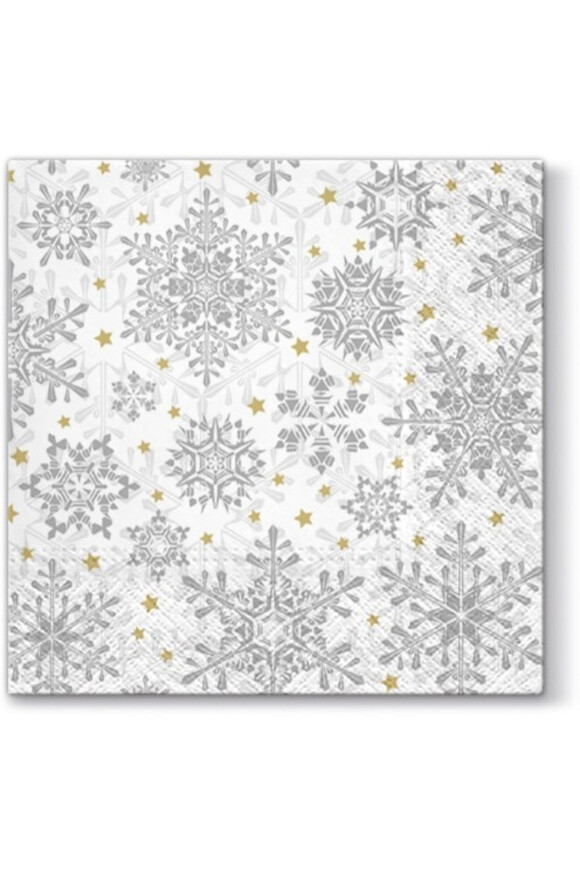 świąteczne serwetki papierowe Snowflakes