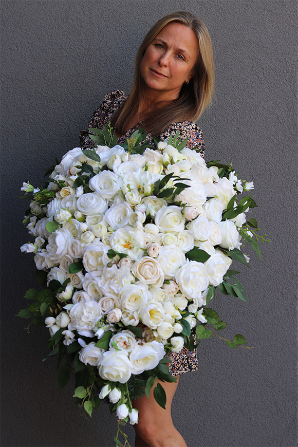 Luksuria Heart, wiązanka nagrobna w kształcie serca