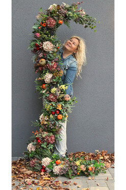 Jesień w Pełni, barwna girlanda jesienna, dł.1m 