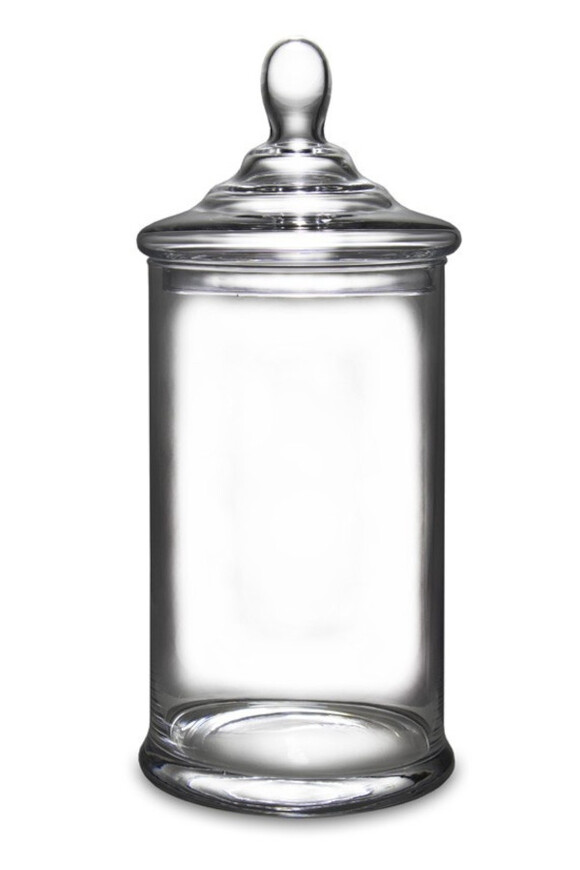 bombonierka / pojemnik szklany Carta Classic, wym. 35x15x15cm