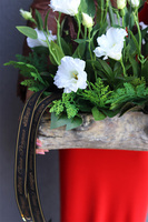 Kallito, dekoracja nagrobna z dedykacją