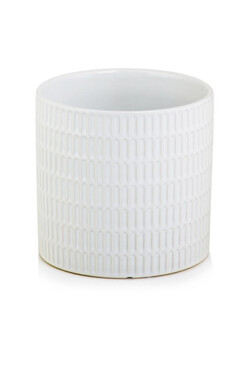 Modeni, osłonka ceramiczna doniczka, wym.15x16cm