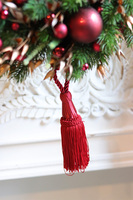 Złoty Konik, świąteczny wianek na drzwi