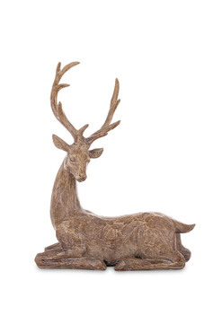 Kaltag E, świąteczna figurka renifer, wym.34x15x26cm