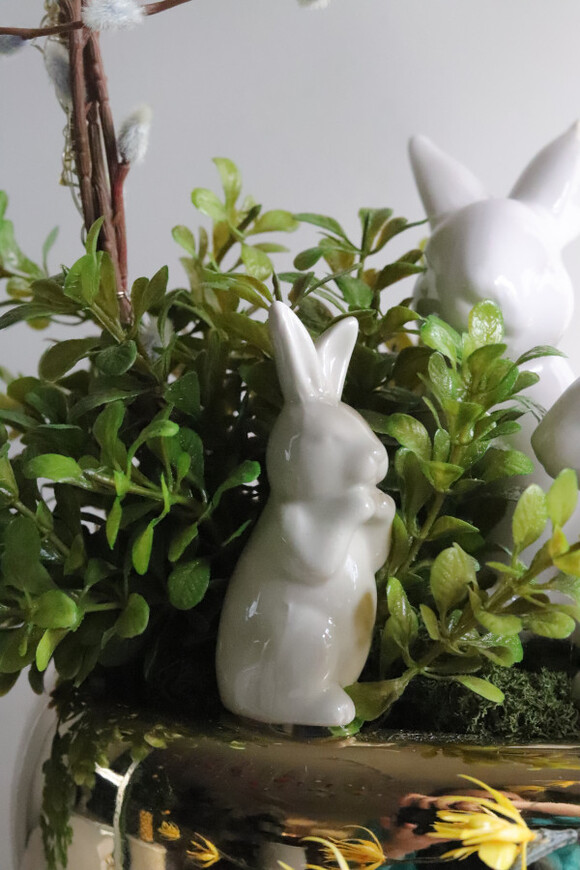 Easter Glam LED, stroik wielkanocny z jajkami