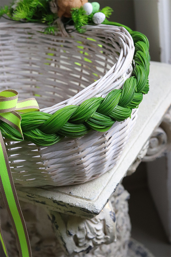 Maryna, dekorowany koszyczek wielkanocny