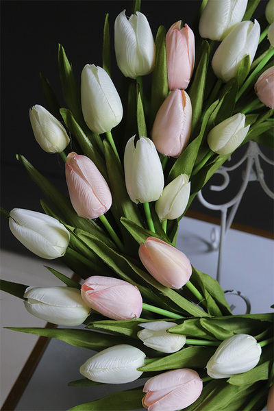 bardzo elegancki wianek z tulipanów, Witaj Wiosno Sweetie