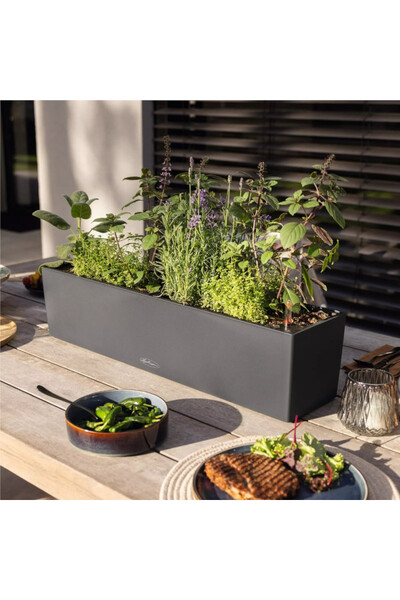 Balconera Color, plastikowa donica z nawadnianiem