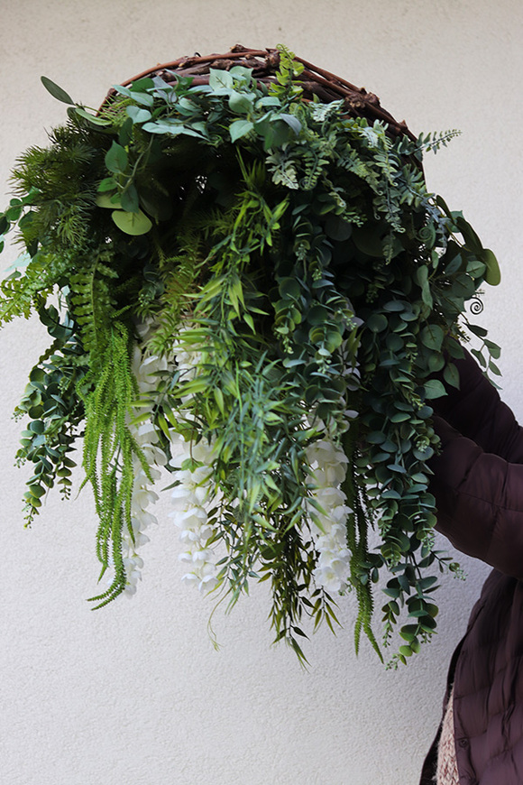 Greenland, piękny sufitowy wianek	